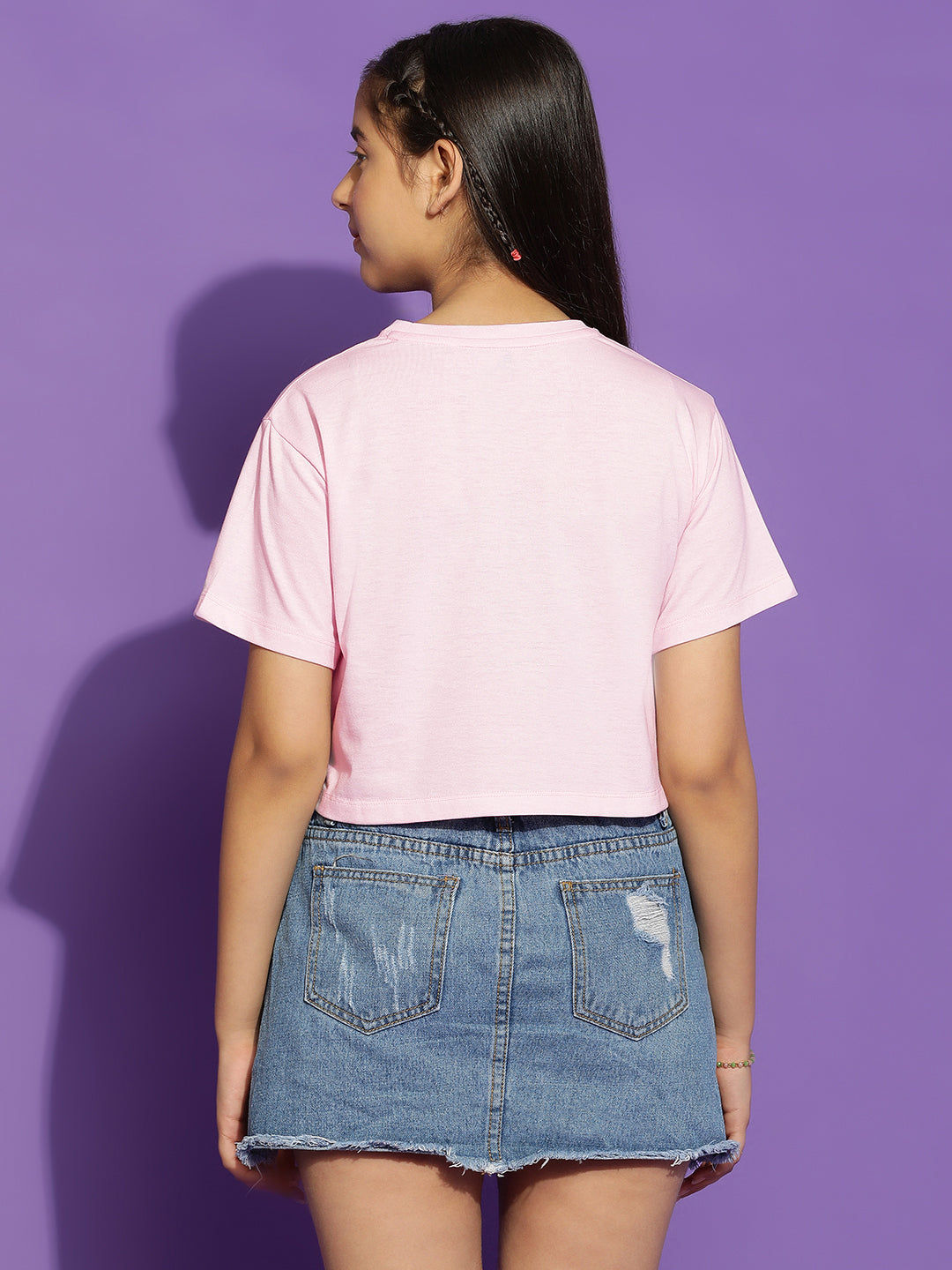 Lil Tomatoes Girls Cotton Crop Top