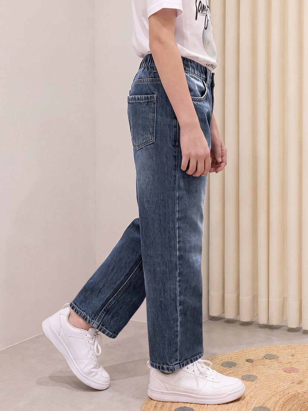 Lil Tomatoes Boys Loose Fit Denim Jeans