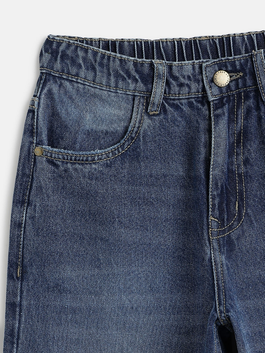 Lil Tomatoes Boys Loose Fit Denim Jeans