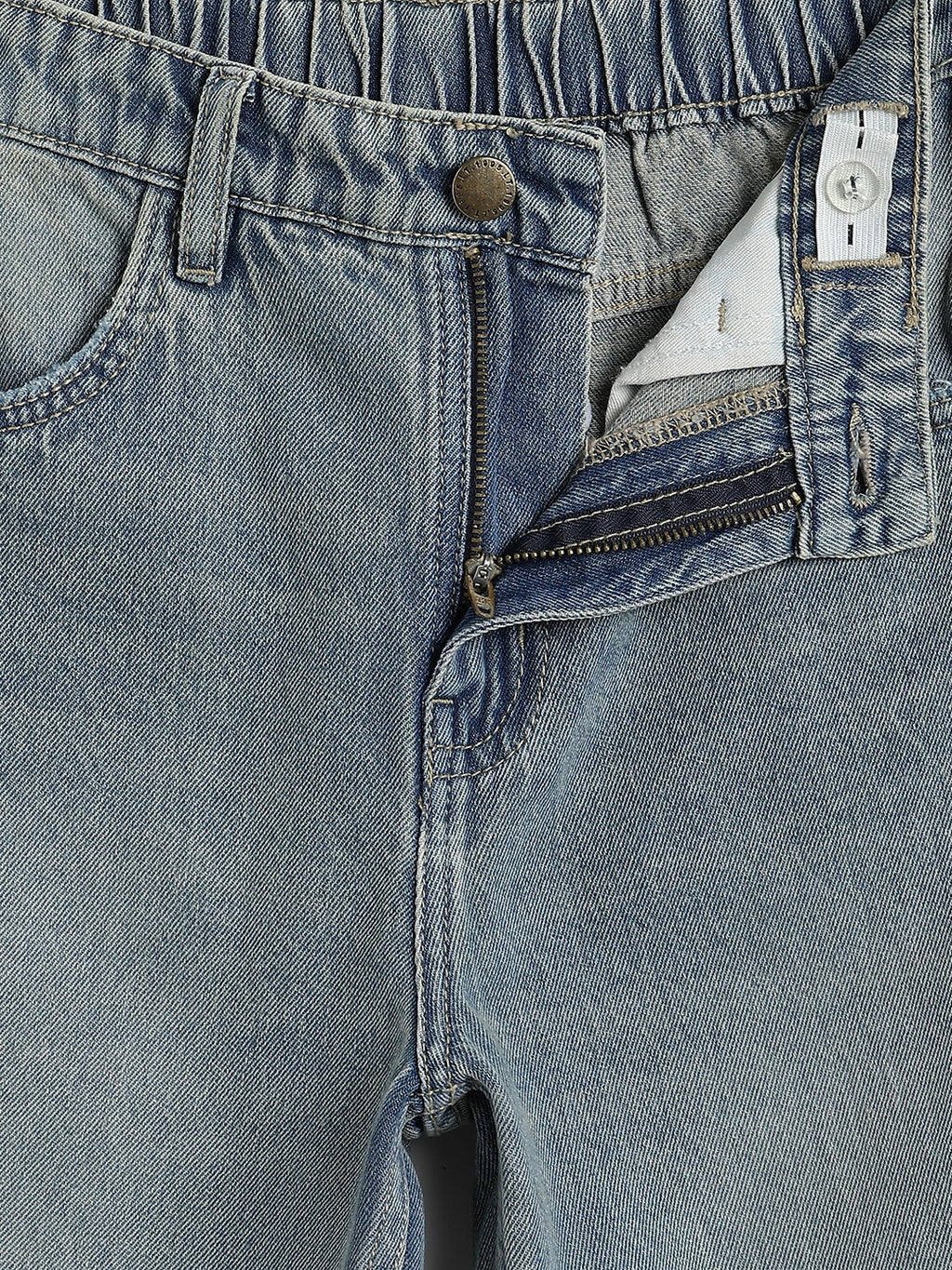 Lil Tomatoes Boys Loose Fit Denim Jeans
