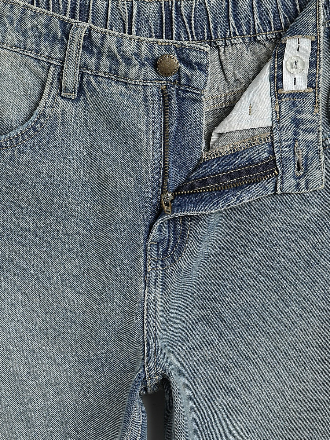 Lil Tomatoes Boys Loose Fit Denim Jeans