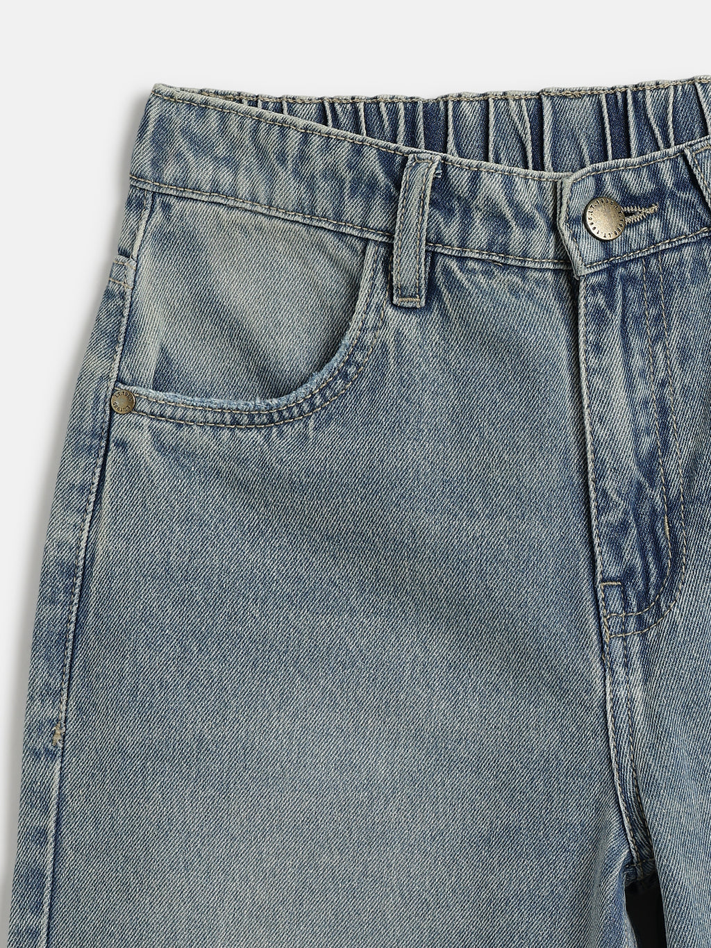 Lil Tomatoes Boys Loose Fit Denim Jeans