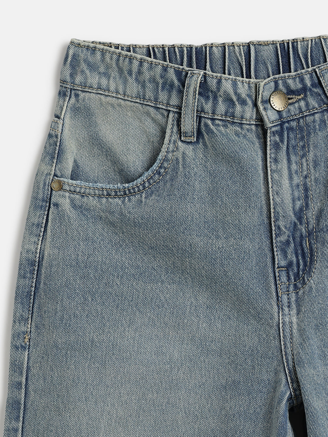Lil Tomatoes Boys Loose Fit Denim Jeans