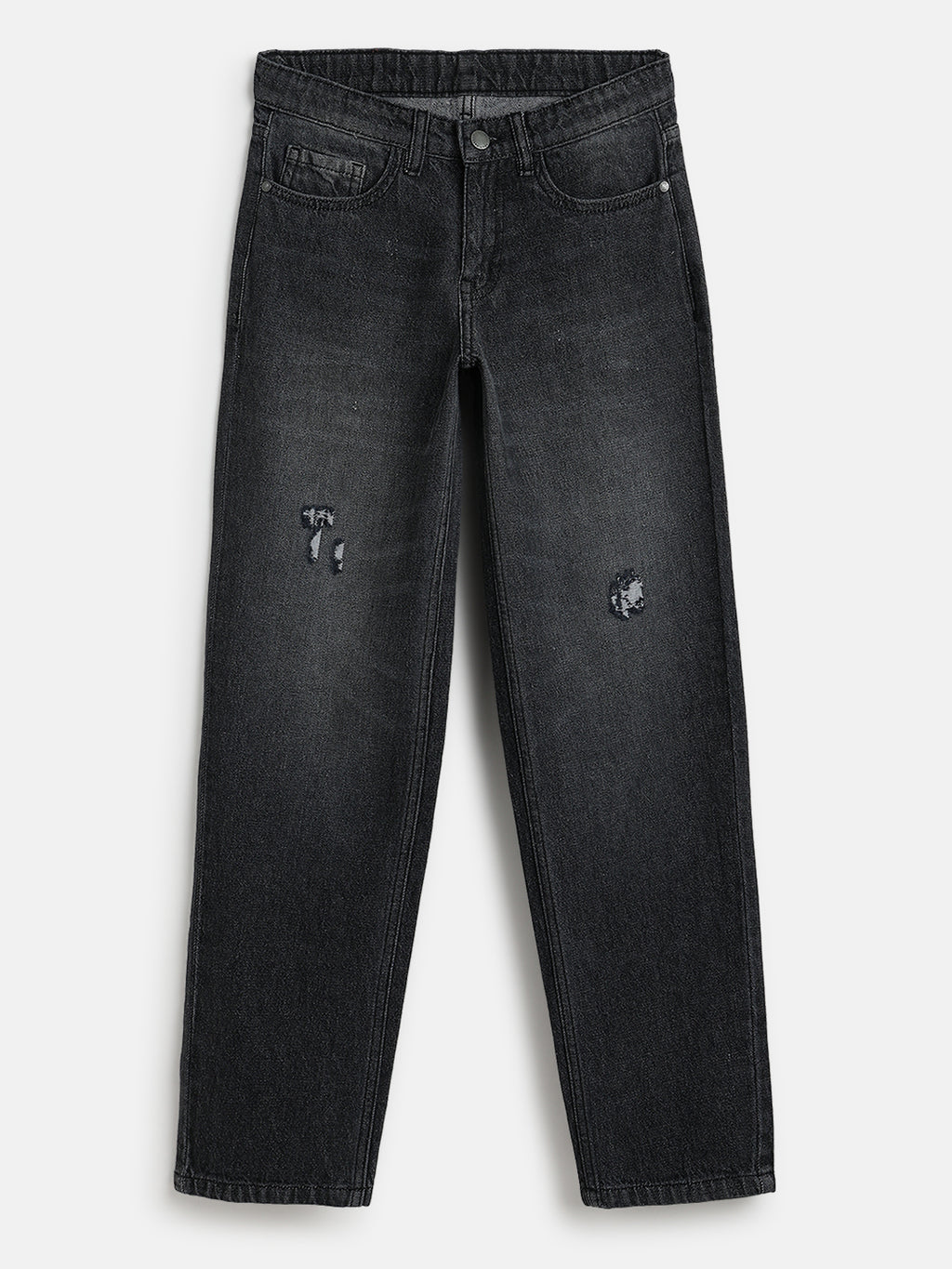 Lil Tomatoes Boys Straight Fit Denim Jeans