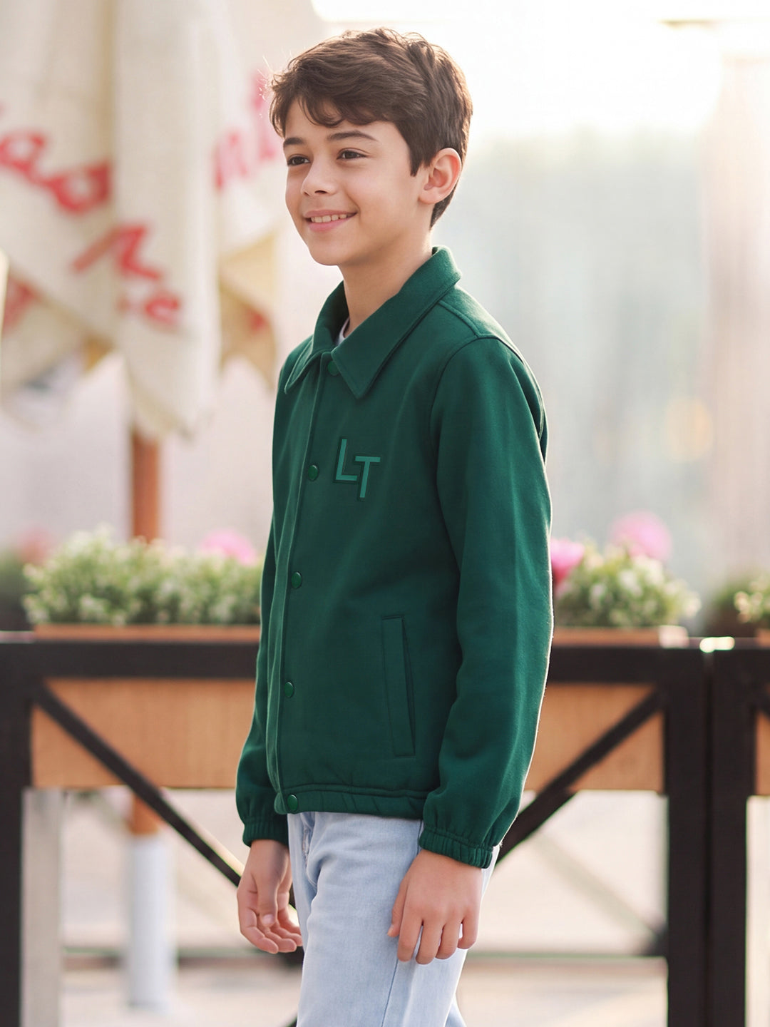 Lil Tomatoes Boys Cotton Fleece Jacket