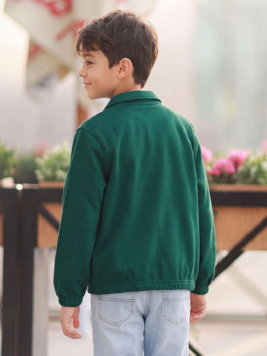 Lil Tomatoes Boys Cotton Fleece Jacket