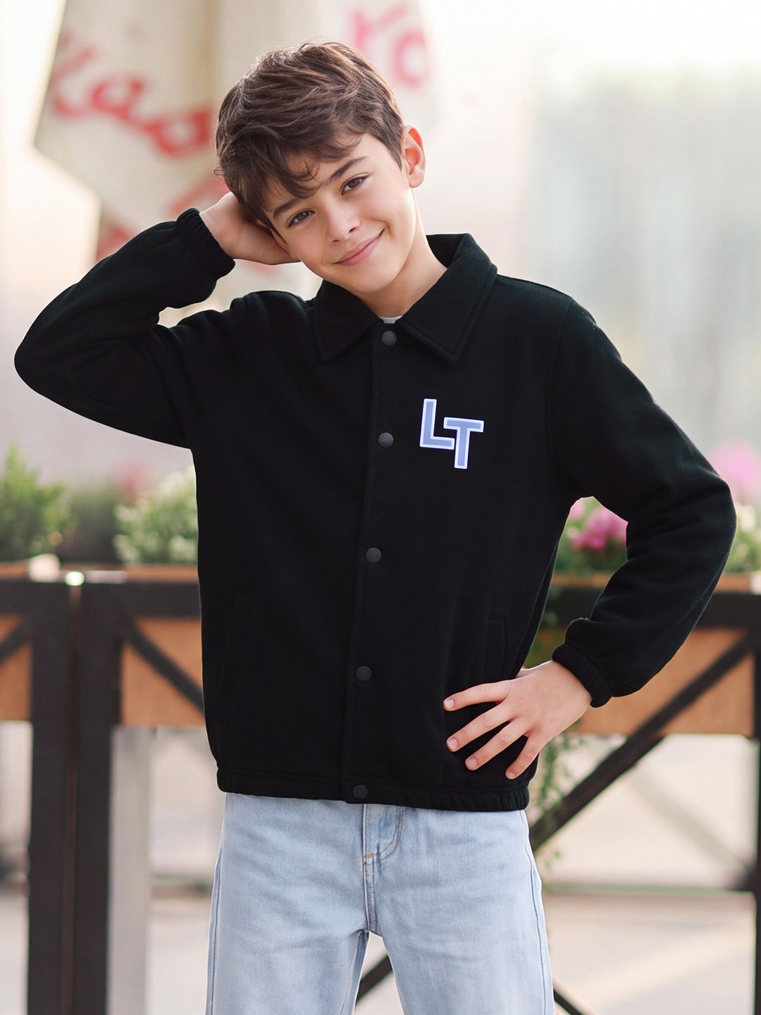Lil Tomatoes Boys Cotton Fleece Jacket