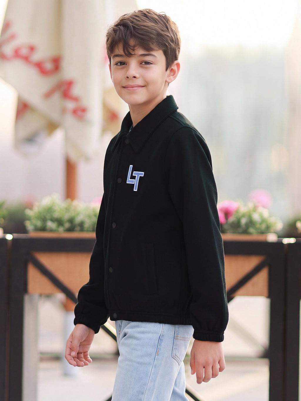 Lil Tomatoes Boys Cotton Fleece Jacket