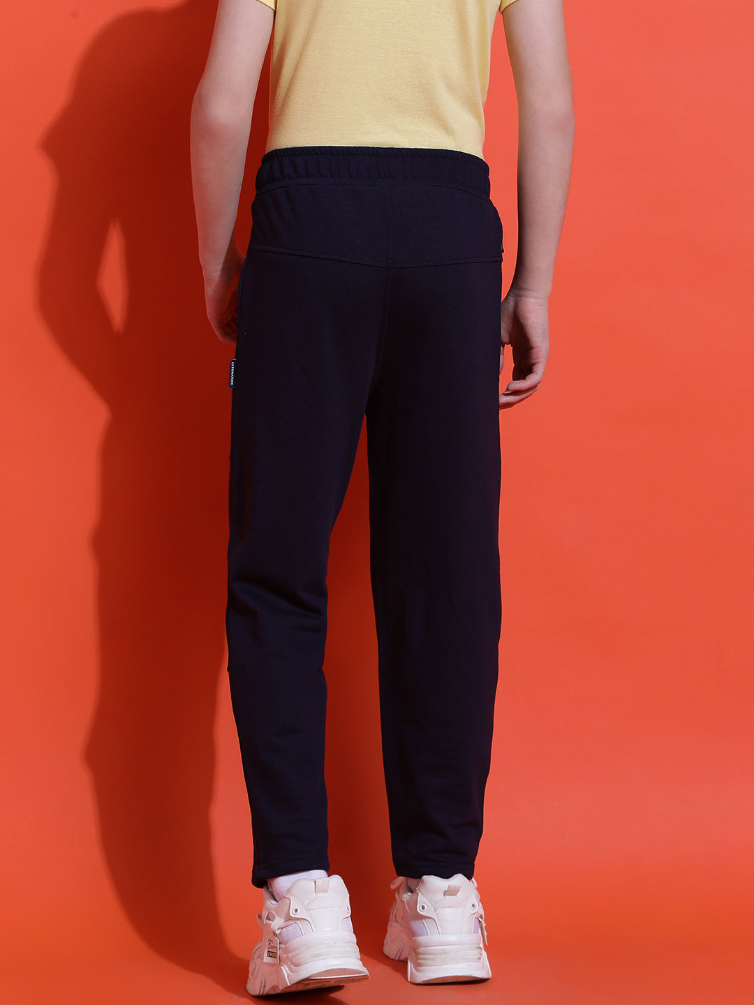 Lil Tomatoes Boys Cotton Looper Trackpant-Navy