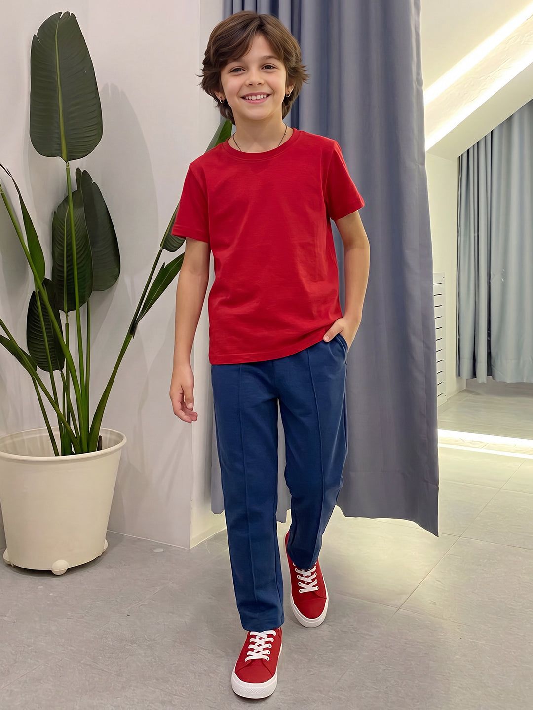 Lil Tomatoes Boys Cotton Looper Trackpant