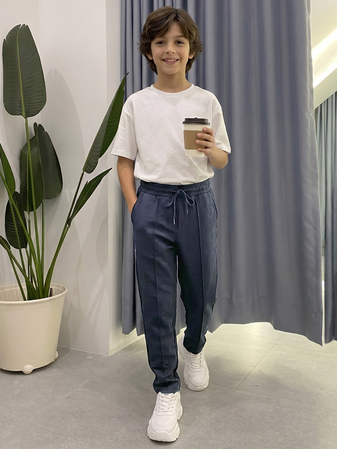Lil Tomatoes Boys Cotton Looper Trackpant