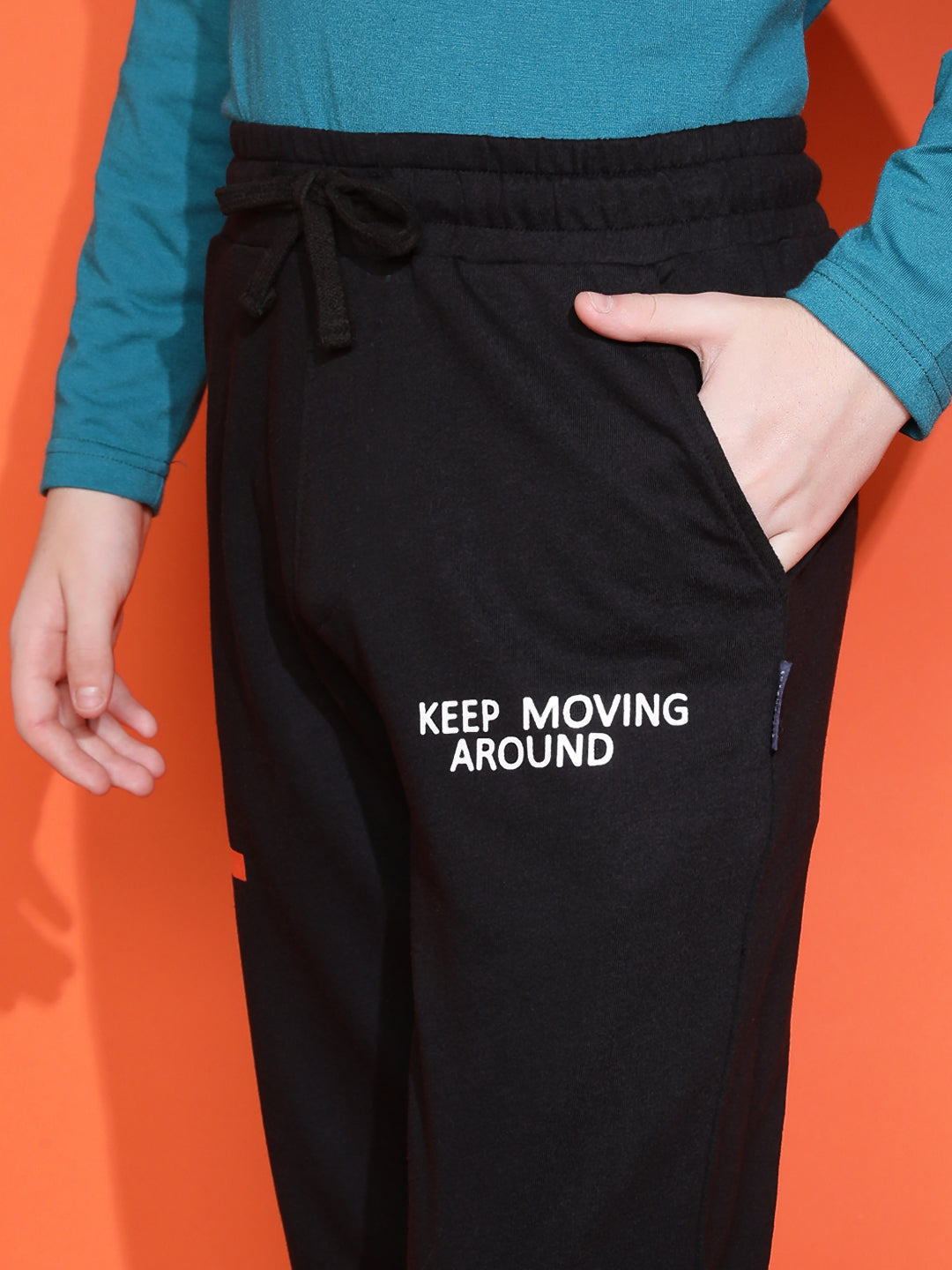 Lil Tomatoes Boys Light Weight Cotton Looper Joggers Trackpant
