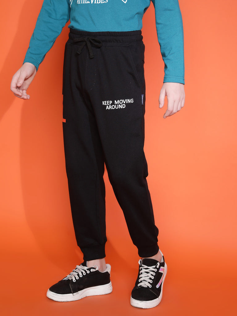 Lil Tomatoes Boys Light Weight Cotton Looper Joggers Trackpant