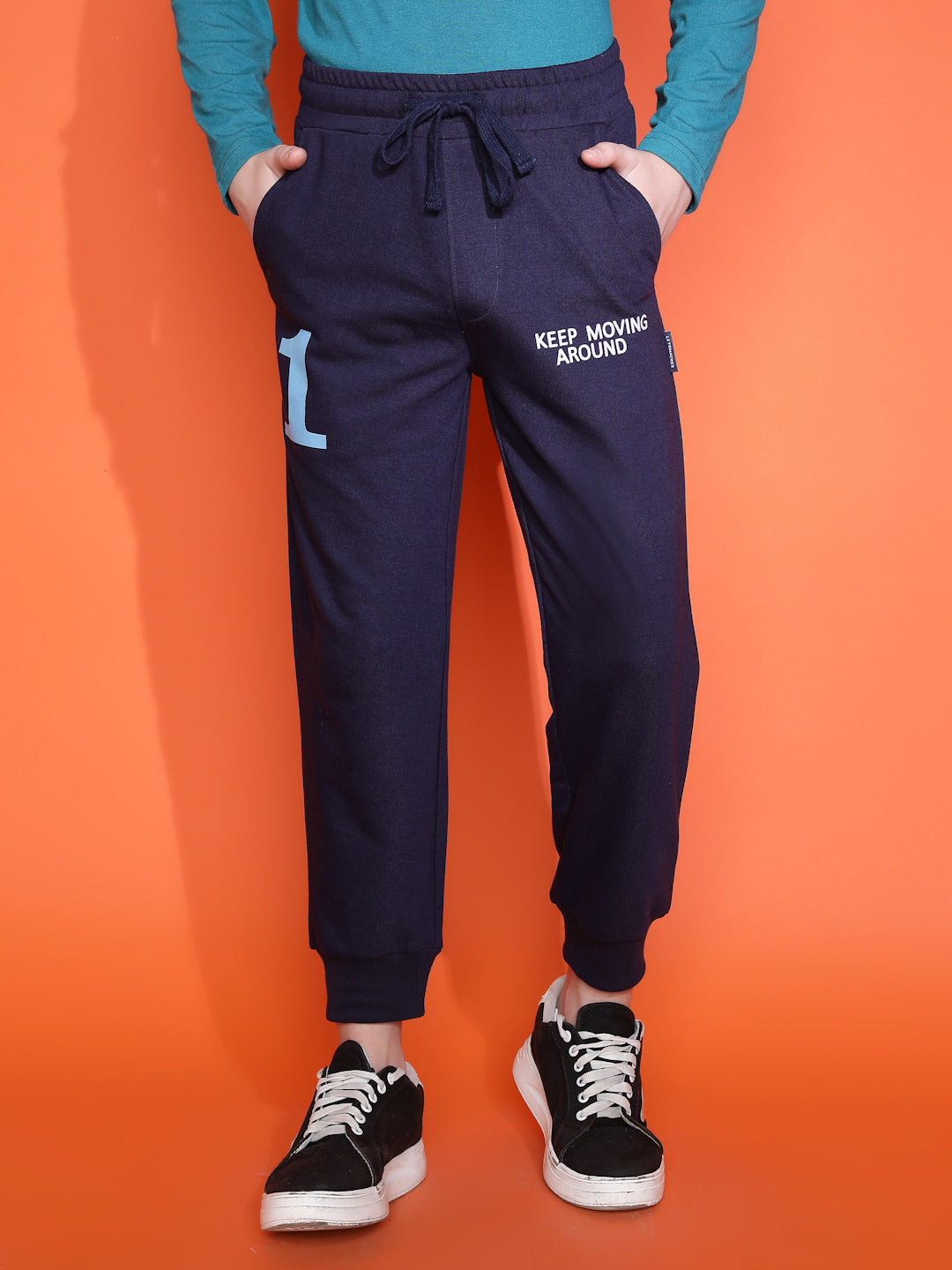 Lil Tomatoes Boys Light Weight Cotton Looper Joggers Trackpant