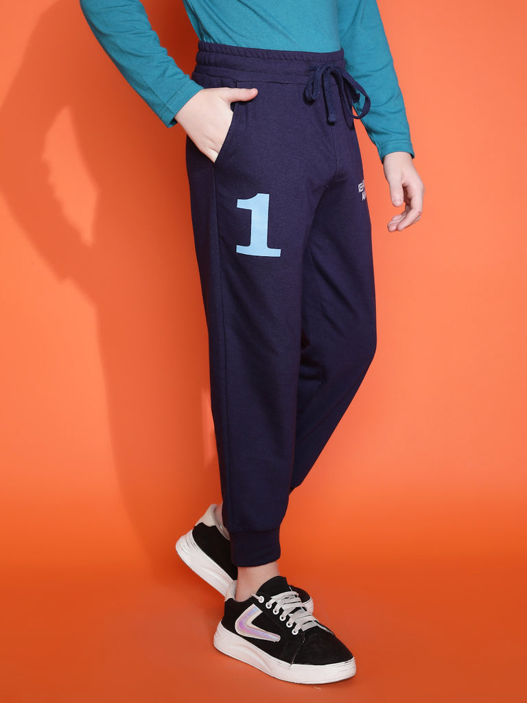 Lil Tomatoes Boys Light Weight Cotton Looper Joggers Trackpant