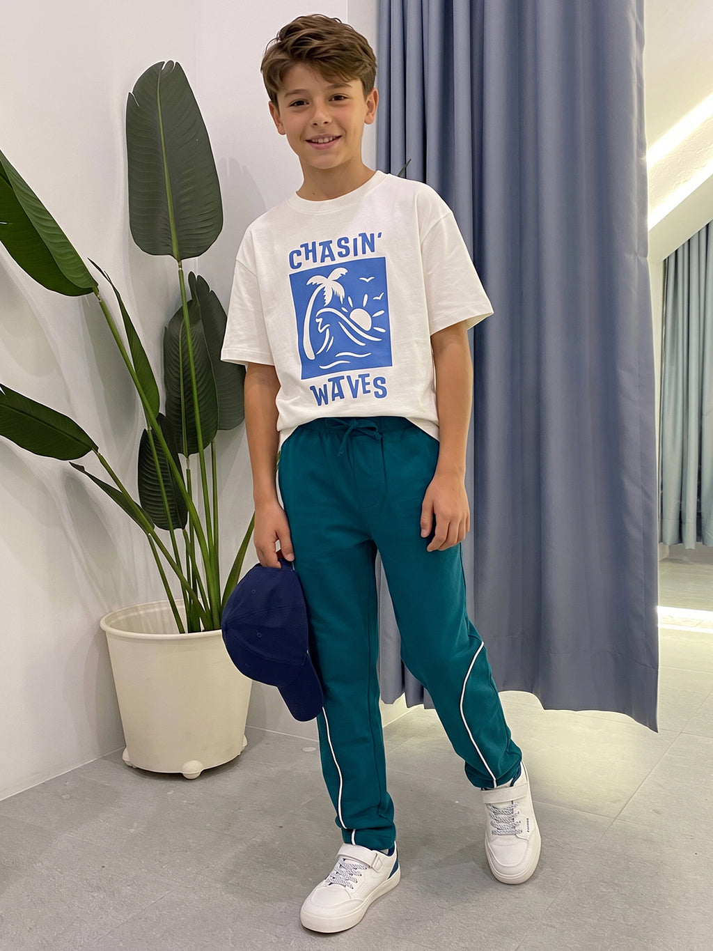 Lil Tomatoes Boys Cotton Looper Trackpant