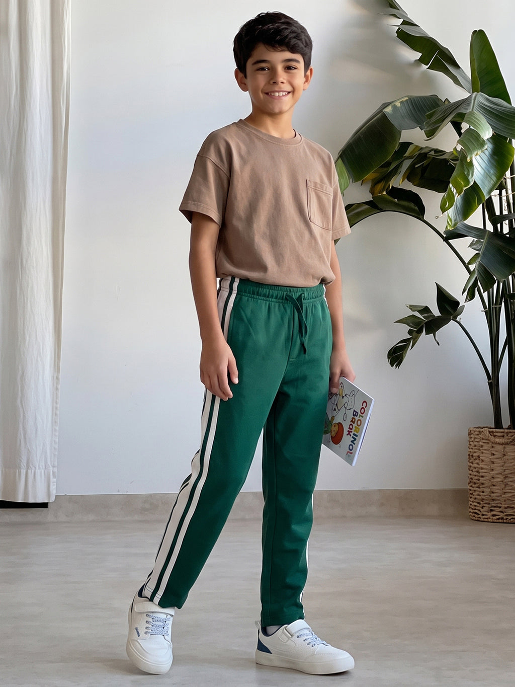 Lil Tomatoes Boys Cotton Looper Trackpant