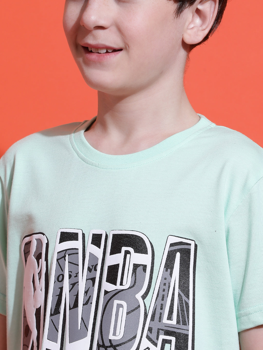 Lil Tomatoes Boys Cotton Night Suits-LtGreen