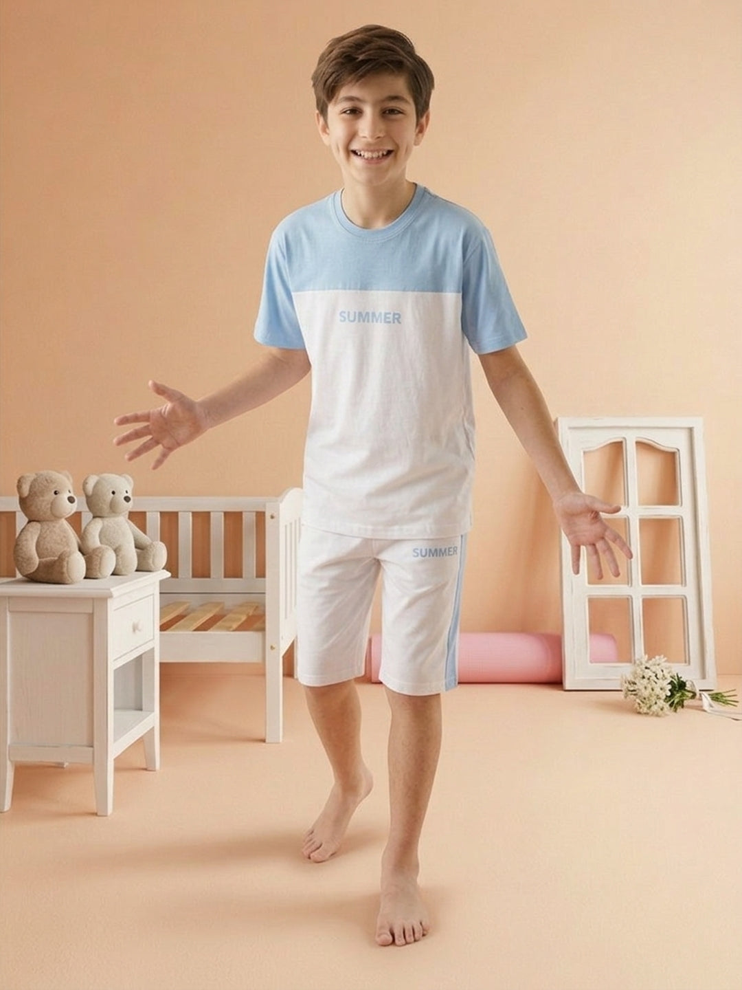 Lil Tomatoes Boys Cotton Night Suits