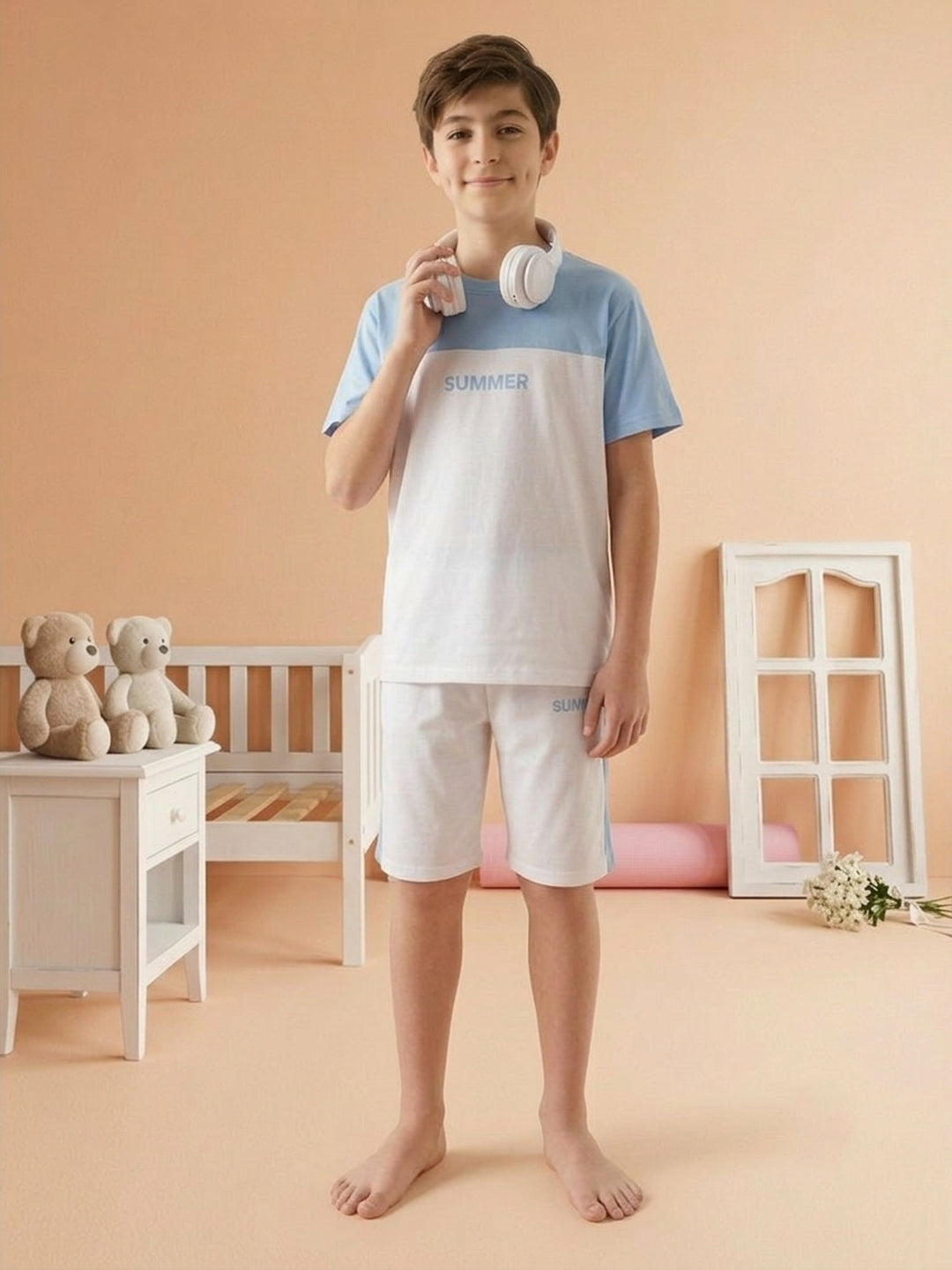 Lil Tomatoes Boys Cotton Night Suits