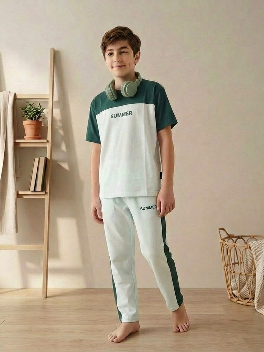 Lil Tomatoes Boys Cotton Night Suits