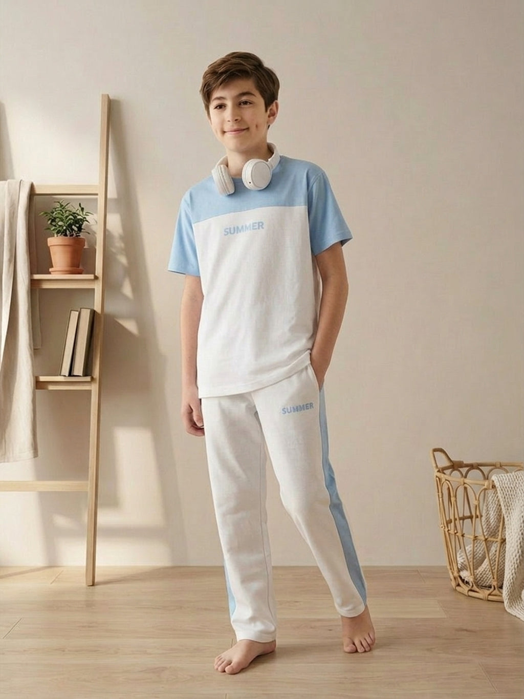 Lil Tomatoes Boys Cotton Night Suits