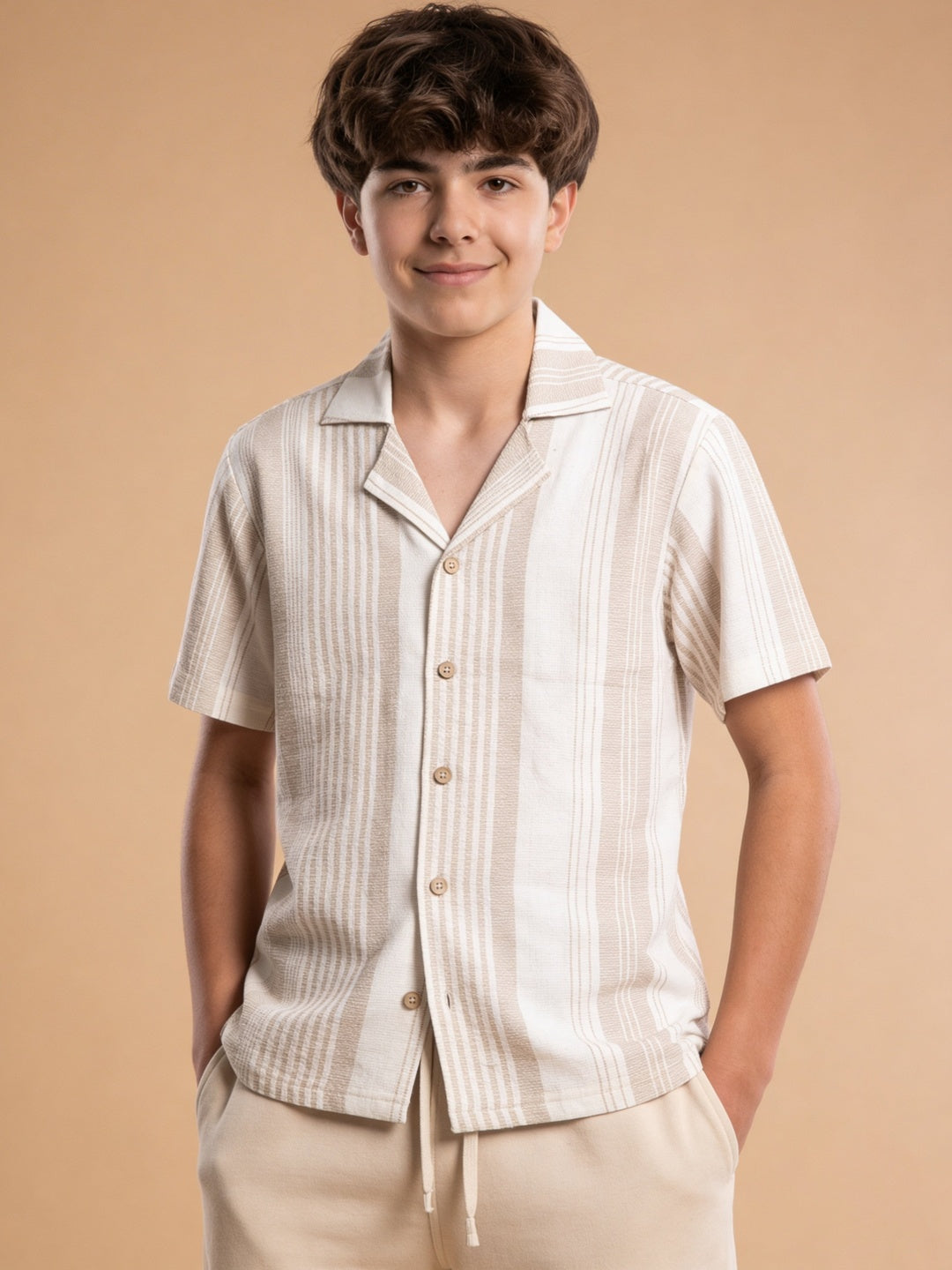 Lil Tomatoes Boys Cotton Shirt