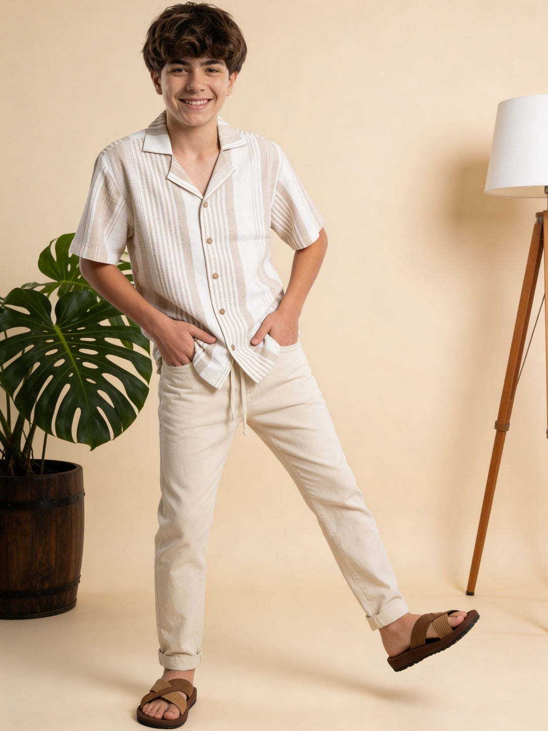 Lil Tomatoes Boys Cotton Shirt