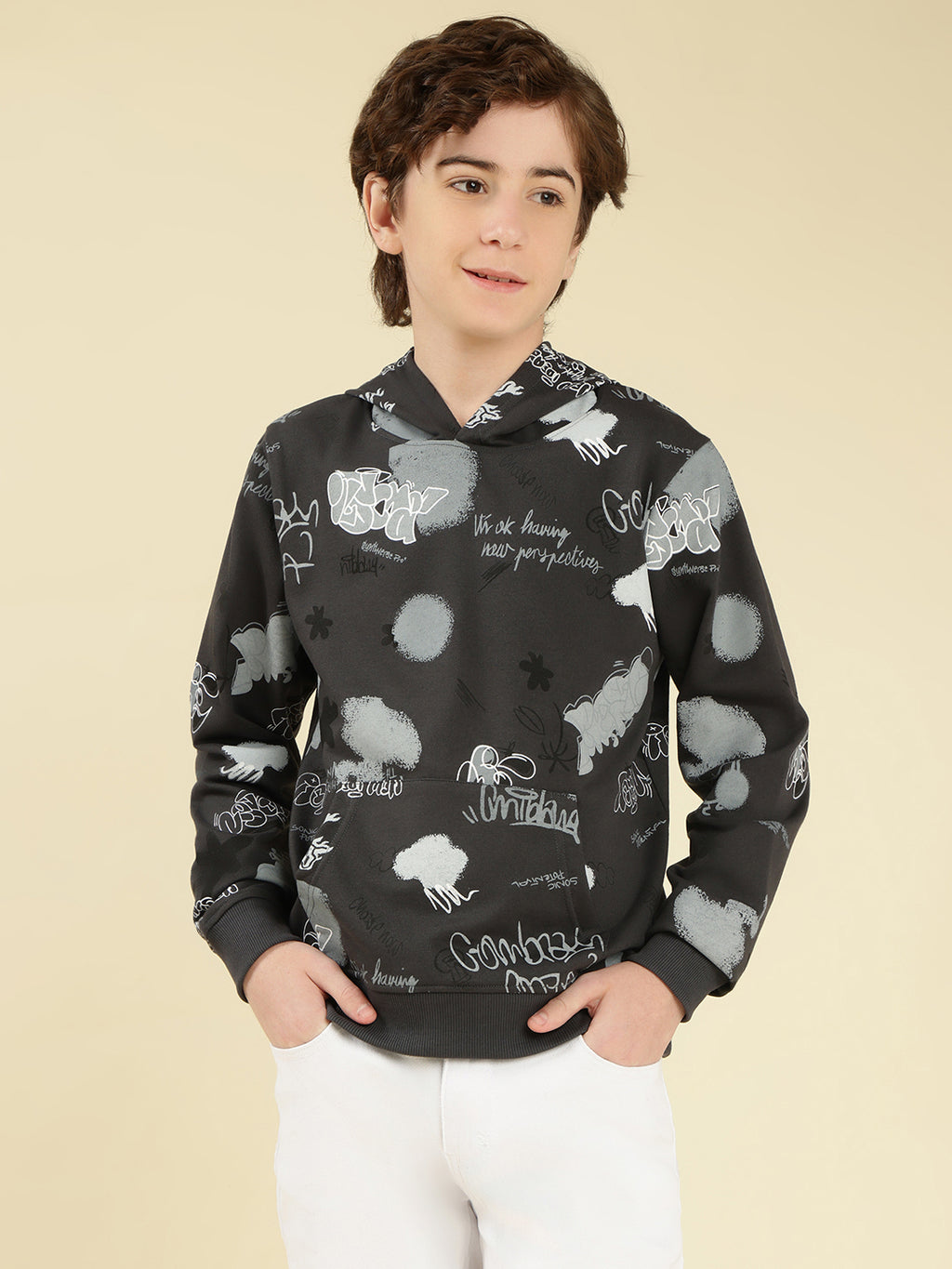 Lil Tomatoes Boys Cotton Looper Sweatshirt