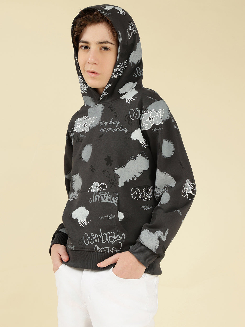 Lil Tomatoes Boys Cotton Looper Sweatshirt