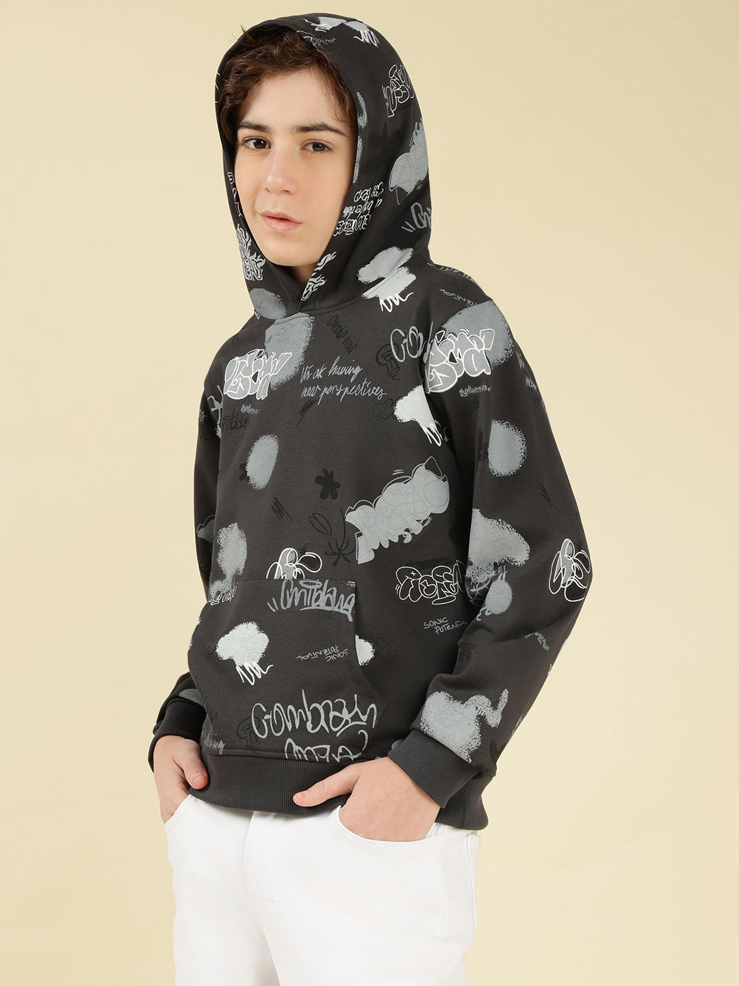 Lil Tomatoes Boys Cotton Looper Sweatshirt