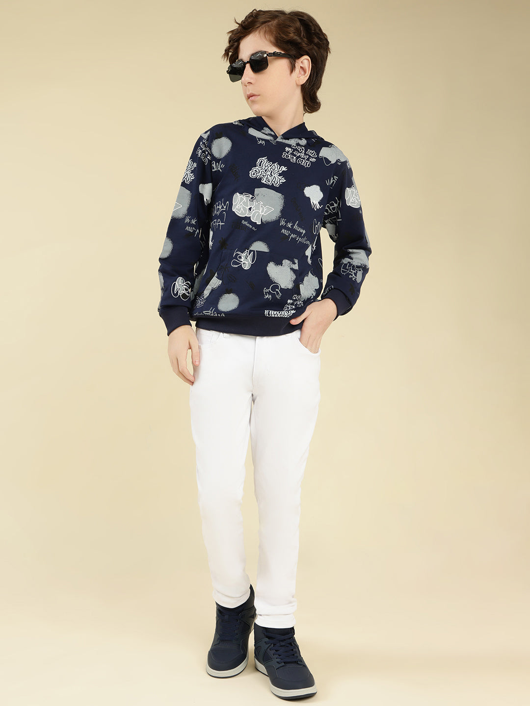 Lil Tomatoes Boys Cotton Looper Sweatshirt