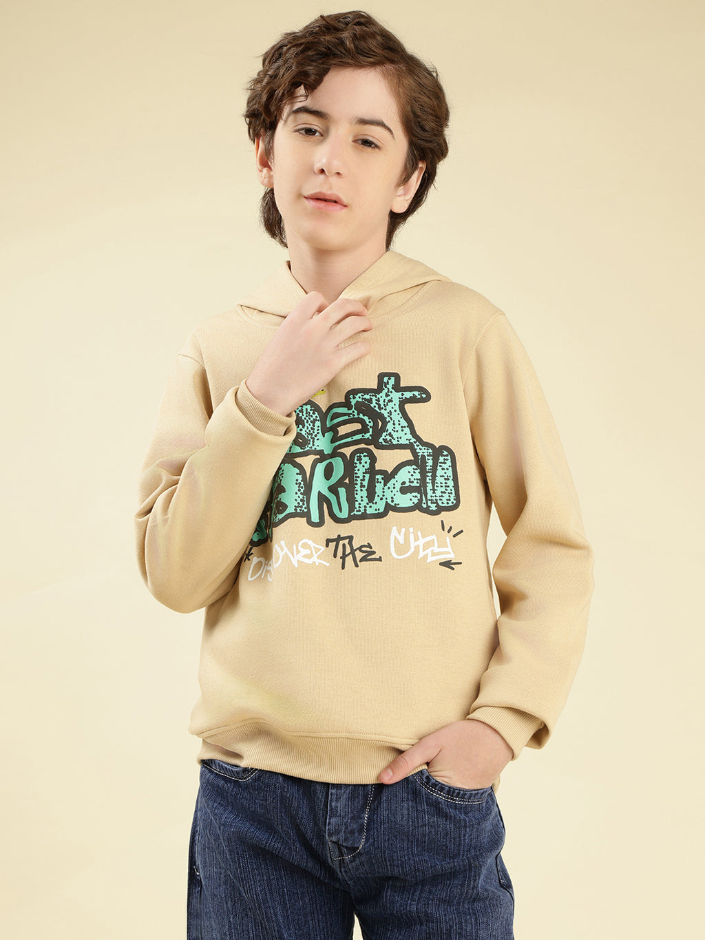 Lil Tomatoes Boys Cotton Fleece Sweatshirt