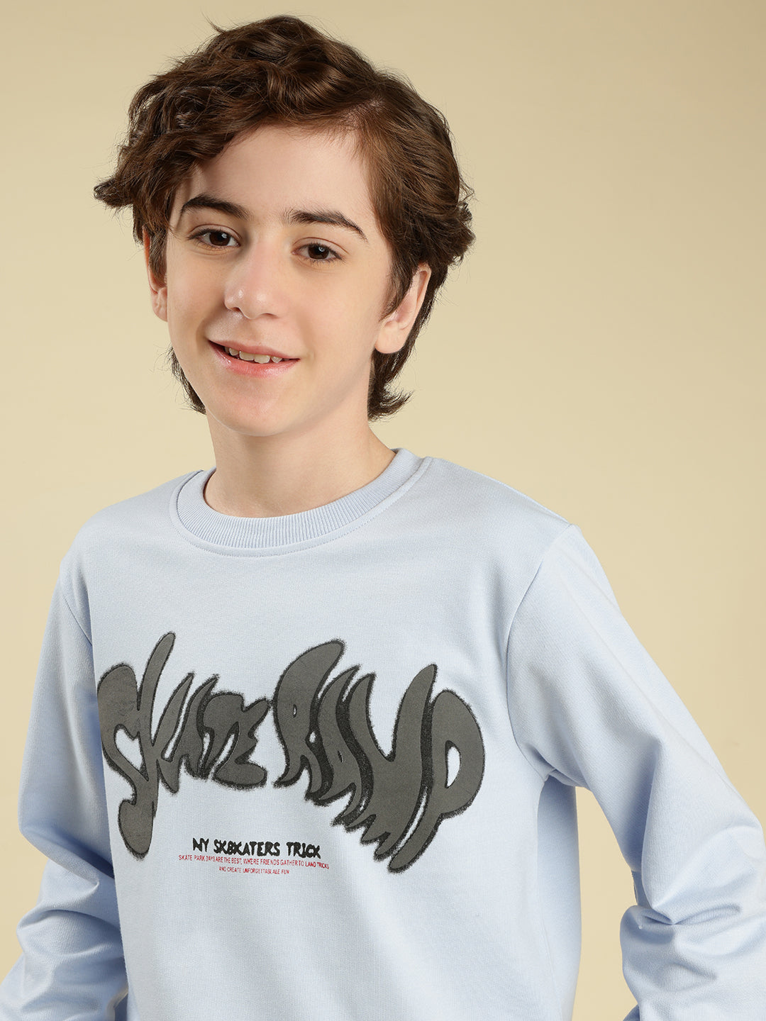 Lil Tomatoes Boys Cotton Looper Sweatshirt