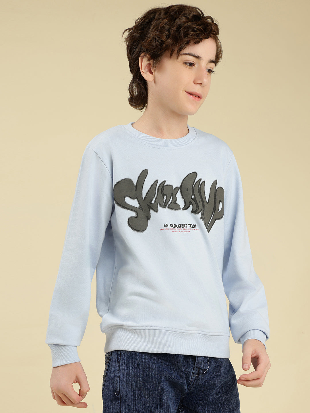 Lil Tomatoes Boys Cotton Looper Sweatshirt