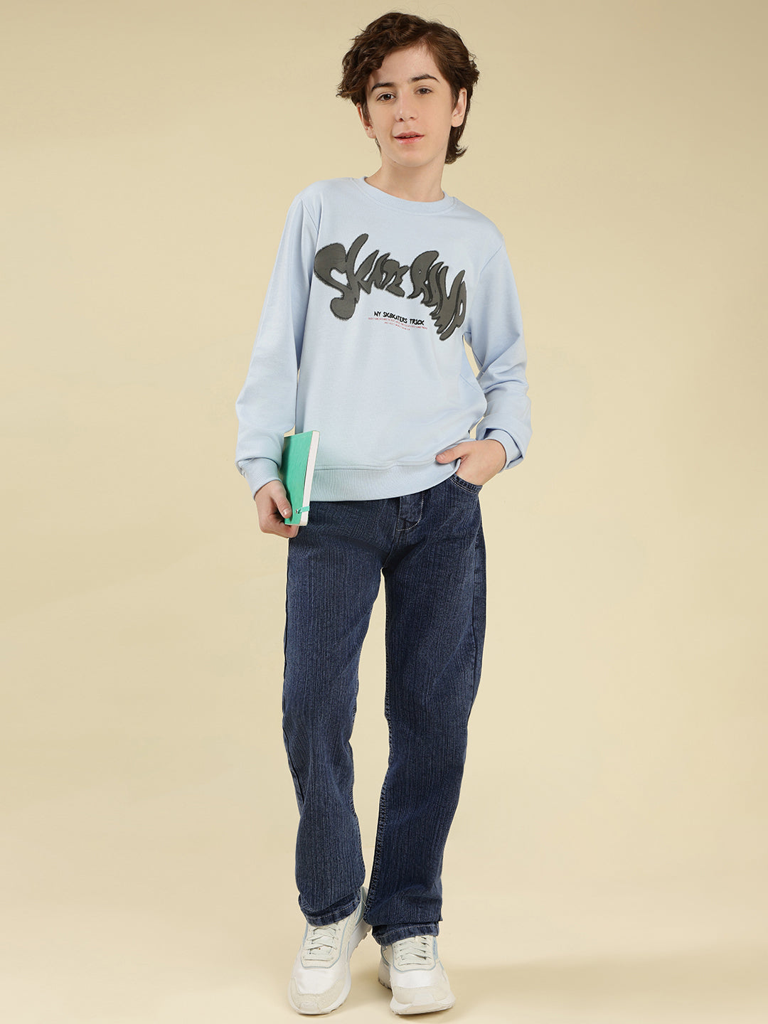 Lil Tomatoes Boys Cotton Looper Sweatshirt