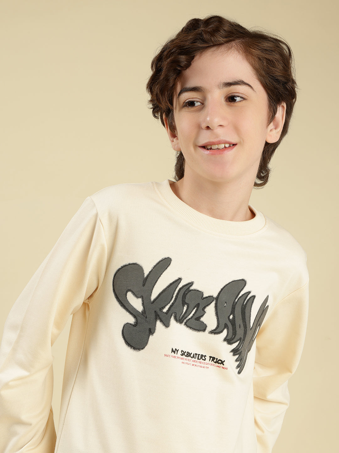 Lil Tomatoes Boys Cotton Looper Sweatshirt