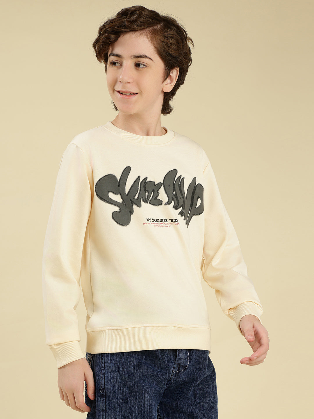 Lil Tomatoes Boys Cotton Looper Sweatshirt