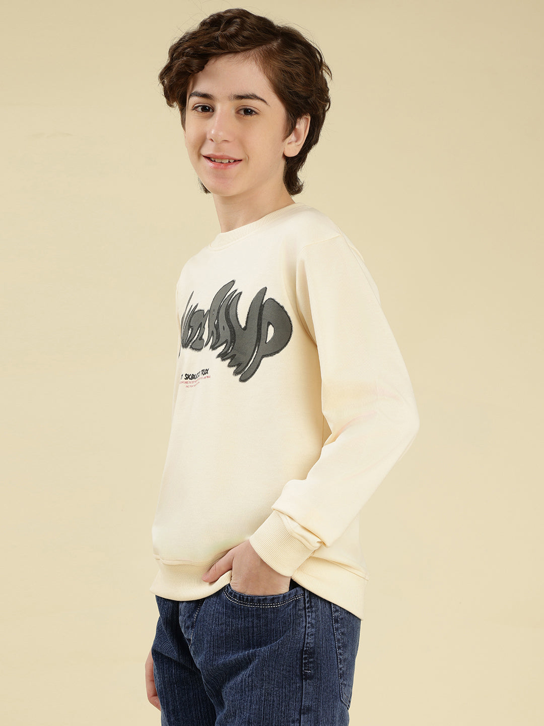 Lil Tomatoes Boys Cotton Looper Sweatshirt