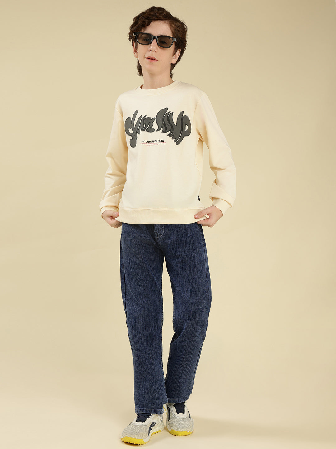 Lil Tomatoes Boys Cotton Looper Sweatshirt