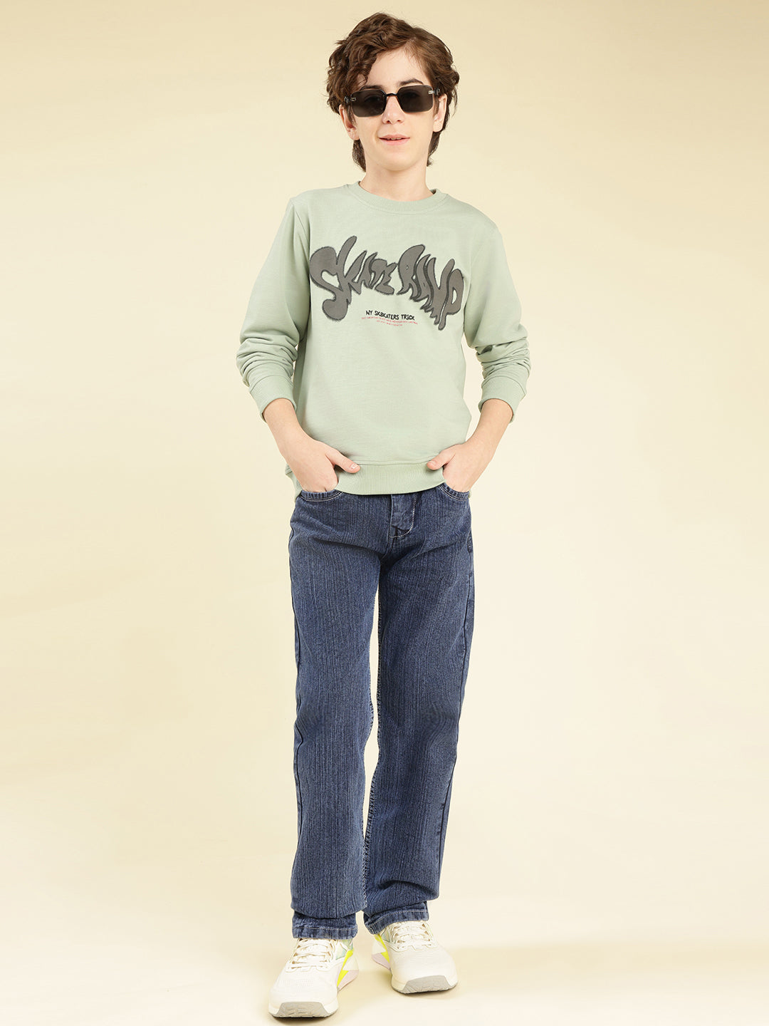 Lil Tomatoes Boys Cotton Looper Sweatshirt