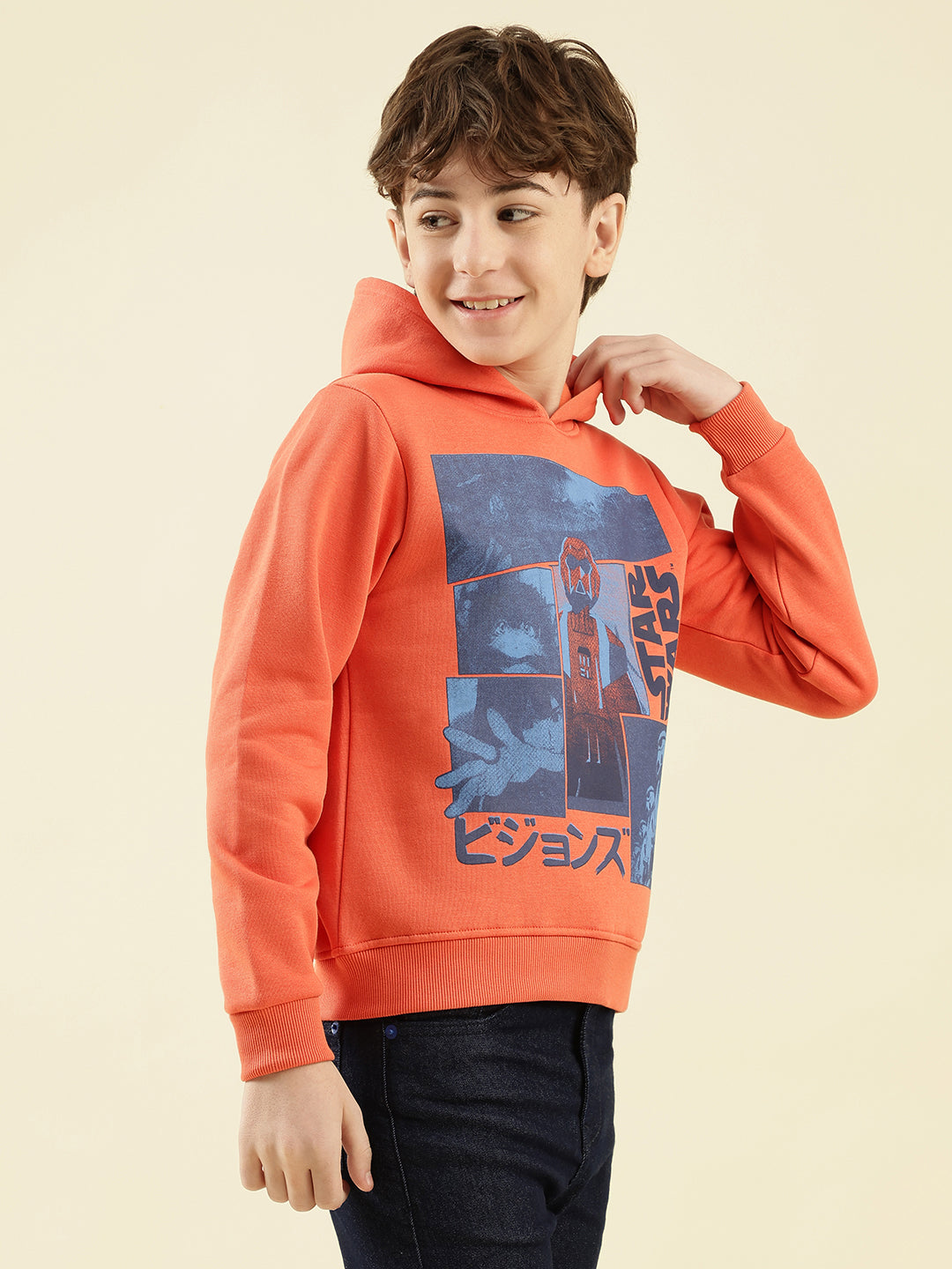 Lil Tomatoes Boys Cotton Fleece Sweatshirt