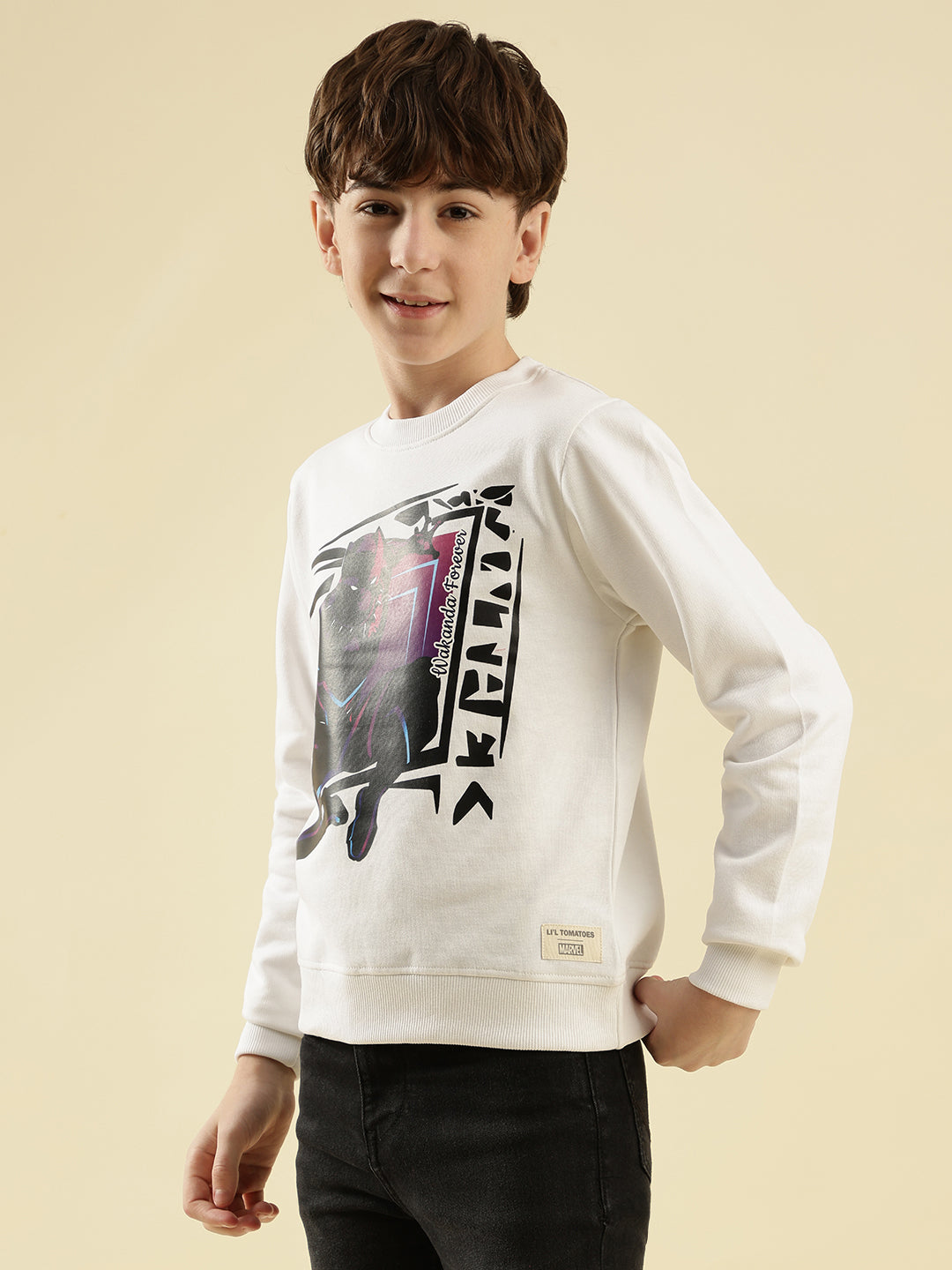 Lil Tomatoes Boys Cotton Fleece Sweatshirt