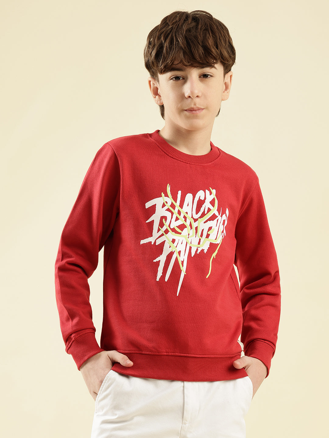 Lil Tomatoes Boys Cotton Fleece Sweatshirt