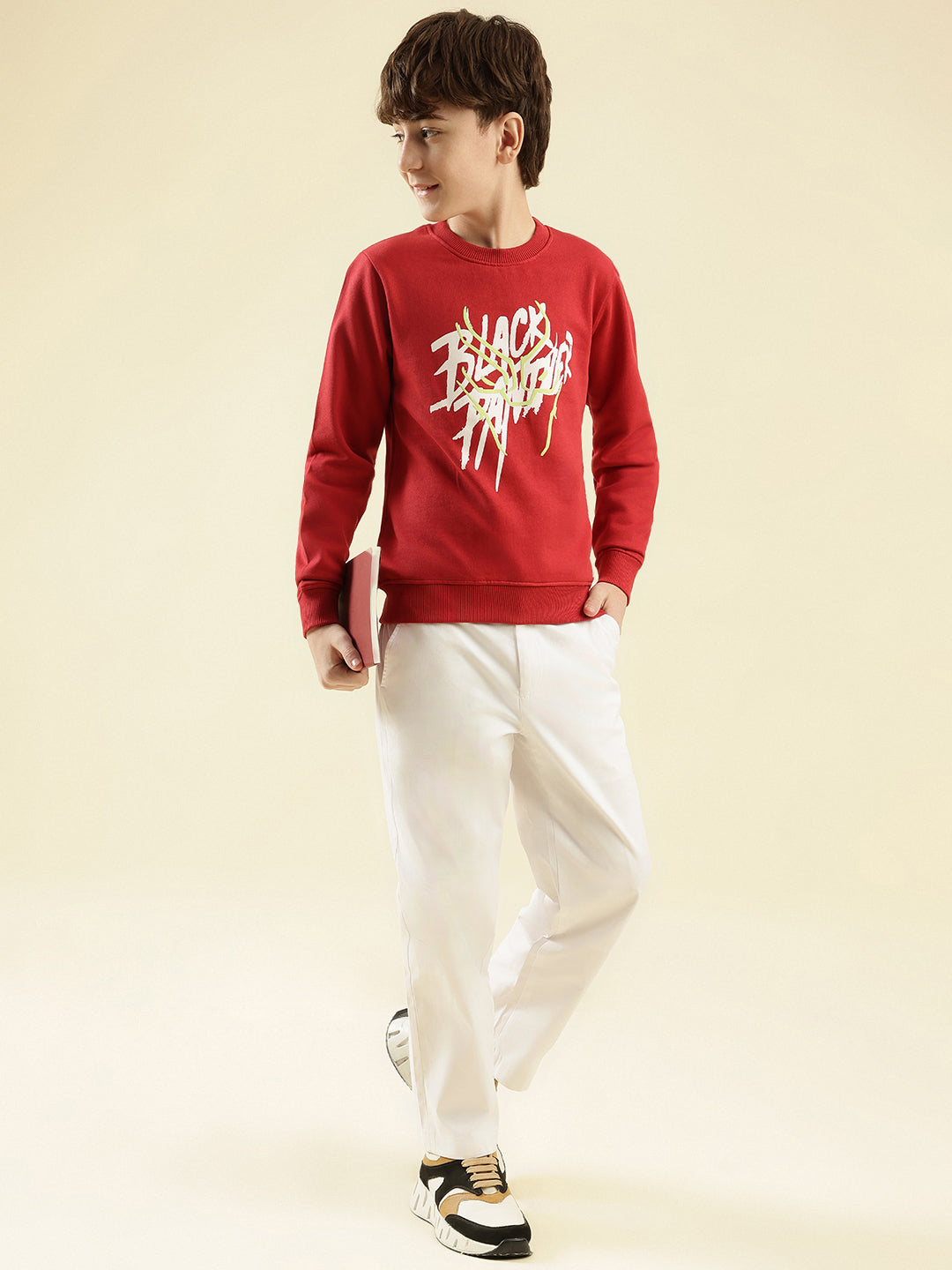 Lil Tomatoes Boys Cotton Fleece Sweatshirt