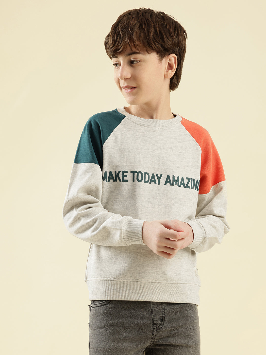 Lil Tomatoes Boys Cotton Fleece Sweatshirt