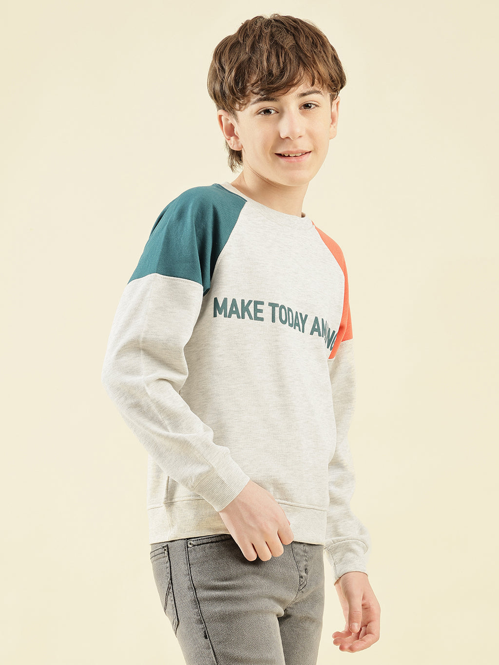 Lil Tomatoes Boys Cotton Fleece Sweatshirt