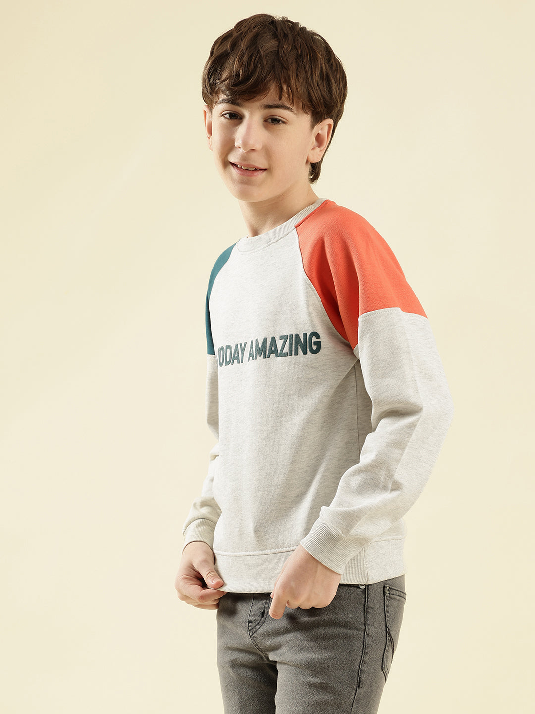 Lil Tomatoes Boys Cotton Fleece Sweatshirt