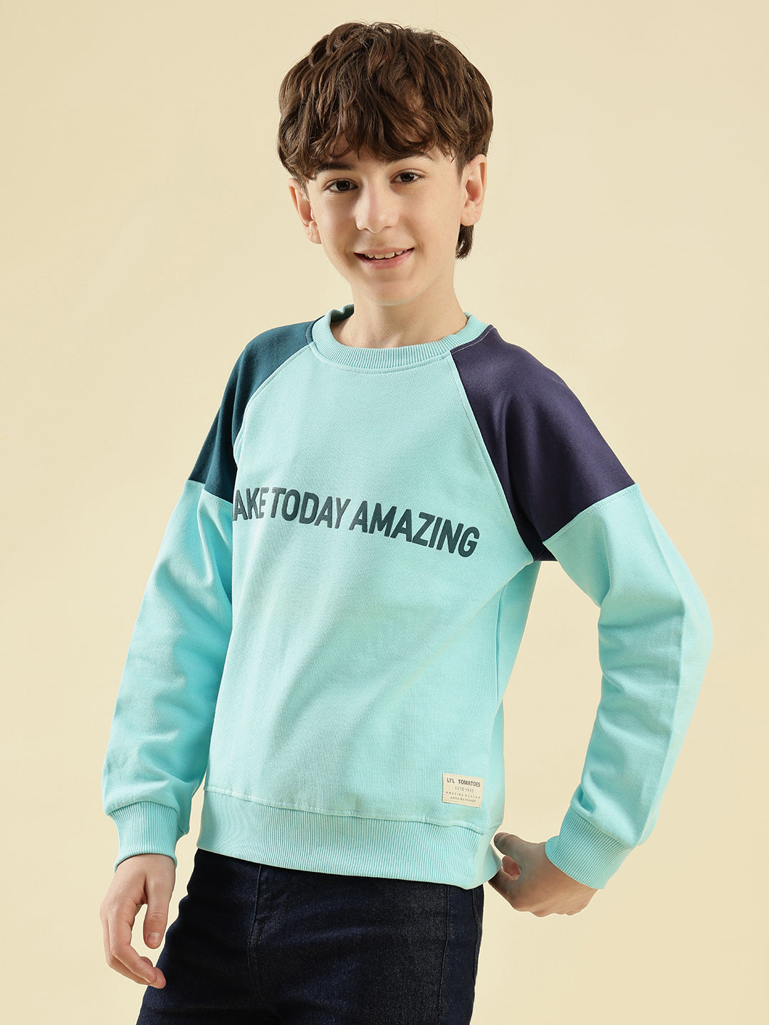 Lil Tomatoes Boys Cotton Fleece Sweatshirt
