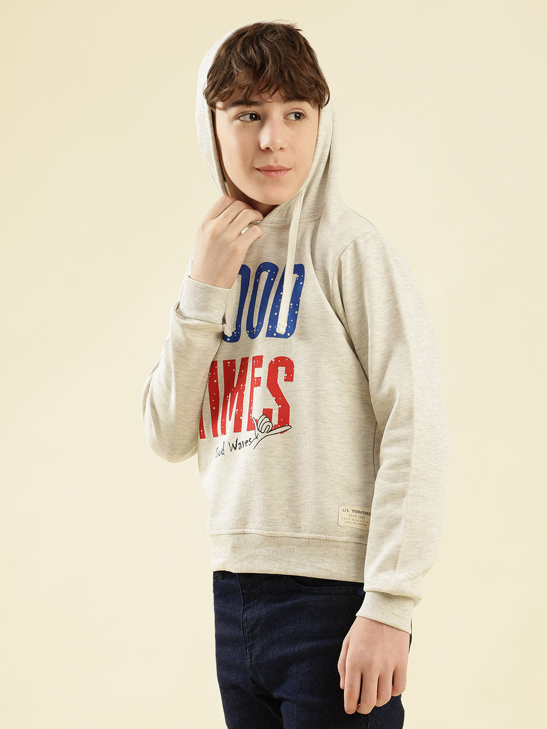 Lil Tomatoes Boys Cotton Fleece Sweatshirt